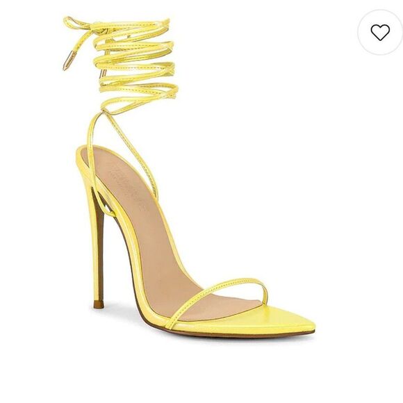 FEMME LA Luce Minimal Heeled Sandal in Sol - Picture 1 of 8